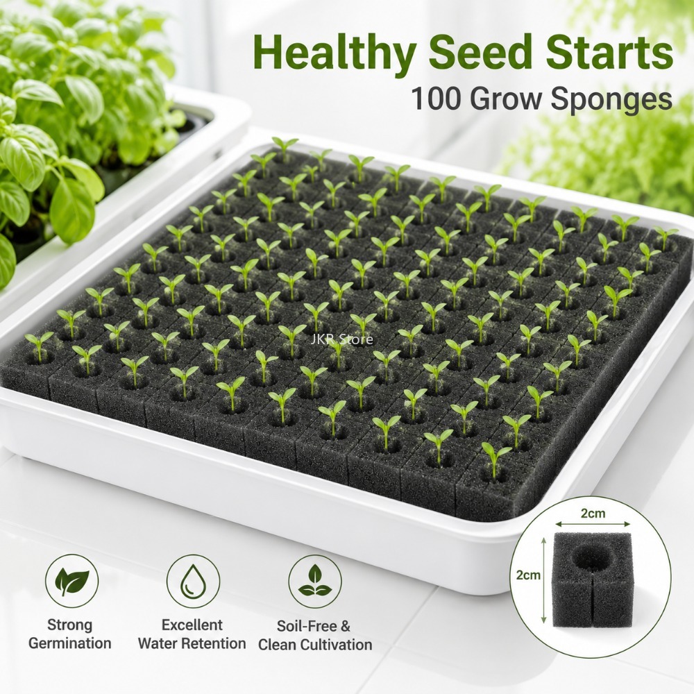100 Adet Hidroponik Bitki Süng - Nursery Plug Tray incelemesi ve fiyatı